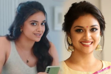 ஜிம் உடையில் படு கவர்ச்சியாக போஸ் கொடுத்த கீர்த்தி சுரேஷ்.. இணையத்தில் வைரல்