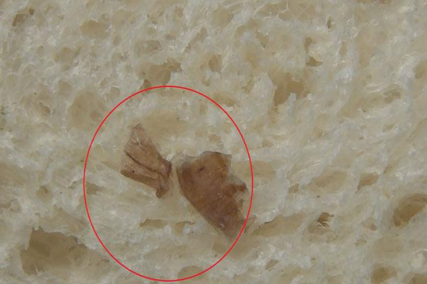 பாணில் கண்டுபிடிக்கப்பட்ட மனிதனின் கைவிரல் தோல் | Piece Of Skin From A Wound On A Slice Of Bread