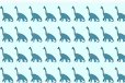 Optical illusion: செலவில்லாமல் கண்களை சோதியுங்கள்! இதில் வித்தியாசமான டைனோசர் எங்கே?