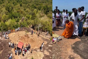 வெடுக்குநாறிமலையில் 11 அடி புத்தர் சிலை இருந்தது ; சந்தபோதி தேரர் அதிரடி அறிவிப்பு