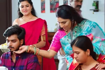 தர்ஷினியின் கல்யாணத்தில் ட்விஸ்ட்.! உமையாளுக்கு விழும் அடி