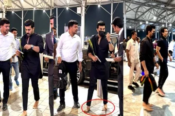 வெறும் காலுடன் ஆஸ்கர் விருது வாங்க சென்ற தெலுங்கு பிரபலம்! எதனால் இப்படி?