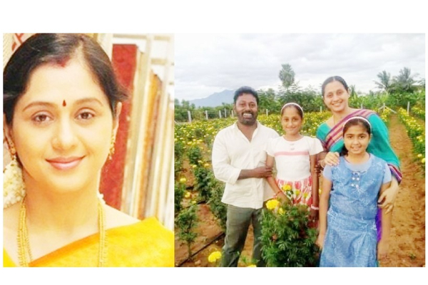 விற்பனைக்கு வந்த பிளாட்டை விவசாய தோட்டமாக்கிய நடிகை தேவயானி - விவசாயிகள் பாராட்டு | Cinema Viral News