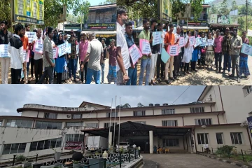 மருத்துவமனையில் யுவதியின் சடலத்துடன் உறவுகொண்ட மூவர்; நீதிகோரி தொடரும் ஆர்ப்பாட்டம்