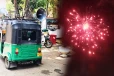நவாலி திருவிழா வாண வேடிக்கையால் தீ விபத்து