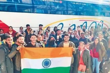 பாகிஸ்தான், துருக்கி மாணவர்களை பாதுகாத்த இந்திய தேசிய கொடி: உக்ரைனில் இந்திய மாணவர் நெகிழ்ச்சி!