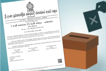 உள்ளூராட்சி மன்றத் தேர்தலுக்கான விசேட வர்த்தமானி வெளியீடு!