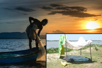 மீன் பிடிக்க சென்ற இரு பிள்ளைகளின் தந்தை நீரில் மூழ்கி பலி