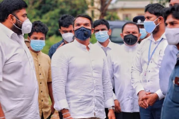 அமைச்சர் நாமல்ராஜபக்க்ஷ   யாழ்ப்பாணத்திற்கு  விஜயம்