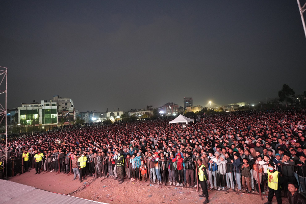 இந்திய - வான்கடே மைதானத்தை கைப்பற்றிய நேபாள ரசிகர்கள் | T20 Wc Nepali Fans Take Over Wankhede Stadium