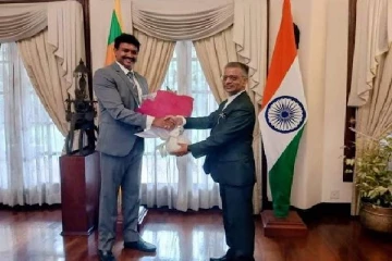 இந்திய உயர்ஸ்தானிகரை சந்தித்த கிழக்கு மாகாண ஆளுநர் செந்தில் தொண்டமான்!