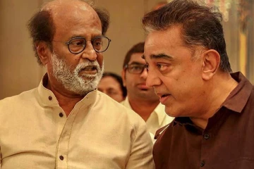 கமலின் விக்ரம் படத்தின் படப்பிடிப்பில் சூப்பர்ஸ்டார் ரஜினிகாந்த்.. புகைப்படத்துடன் இதோ