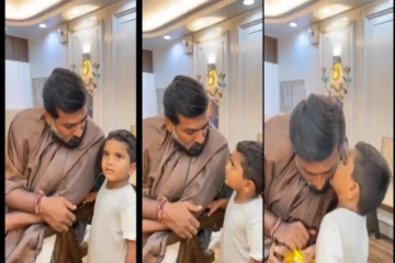 ‘எனக்கு ஒரு முத்தம் கொடுத்துவிட்டு போ...’ - விஜய் சேதுபதியிடம் க்யூட்டா பேசிய குட்டி ரசிகர்!