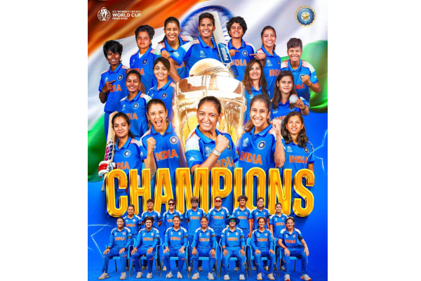 உலக கோப்பை வென்று சாதனை படைத்த இந்திய மகளிர் அணி.. தளபதி விஜய் முதல் சமந்தா வரை பிரபலங்கள் வாழ்த்து மழை | Celebrities Wishes Indian Womens Cricket World Cup உலக கோப்பை வென்று சாதனை படைத்த இந்திய மகளிர் அணி.. தளபதி விஜய் முதல் சமந்தா வரை பிரபலங்கள் வாழ்த்து மழை | Celebrities Wishes Indian Womens Cricket World Cup