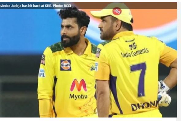 கொல்கத்தா நைட் ரைடர்ஸ் அணி பதிவிட்ட ட்வீட்டிற்கு ரவீந்திர ஜடேஜா தக்க பதிலடி ; சிஎஸ்கே ரசிகர்கள் ஆதரவு - தமிழ்நாடு