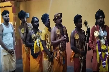யாழ். இளைஞர்களின் கதிர்காமப் பாதயாத்திரை - கிளிநொச்சியில் மக்கள் உற்சாக வரவேற்பு
