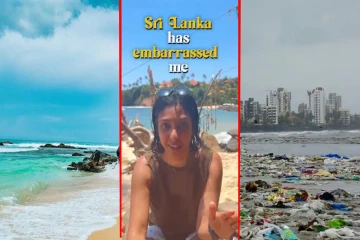 இலங்கை என்னை வெட்கப்பட வைத்துவிட்டது; பிரான்ஸ் வாழ் இந்திய பெண்ணின் காணொளி வைரல்!