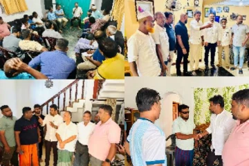 அம்பாறை மாவட்ட அமைப்பாளர்களை நேரில் சென்று சந்தித்த எஸ்.எம்.சபீஸ்