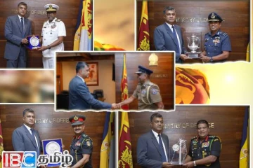 பாதுகாப்பு பிரதானிகளை சந்தித்த புதிய பாதுகாப்பு செயலாளர்