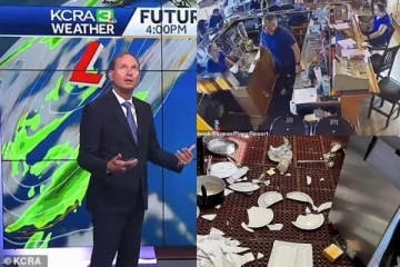 அமெரிக்காவை அடுத்தடுத்து தாக்கிய இரண்டு நிலநடுக்கங்கள்! செய்தி வாசிப்பின்போது மிரண்ட வானிலை ஆய்வாளர்