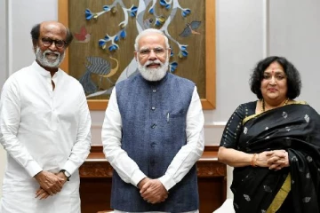 ஜனாதிபதி மற்றும் பிரதமரை சந்தித்த சூப்பர் ஸ்டார் ரஜினிகாந்த் ! அவரே வெளியிட்ட போட்டோஸ்..