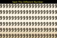 Optical illusion: கழுகு போன்ற பார்வை இருக்கா? இதில் வித்தியாசமான இலக்கத்தை கண்டுபிடிங்க