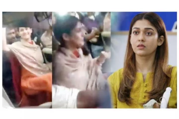 ரசிகர்களின் கூட்டத்தில் சிக்கி பயந்துபோன நயன்தாரா : அவசர அவசரமாக கிளம்பிய வீடியோ!