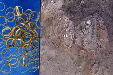 உடல் முழுவதும் தங்க நகைகளுடன் புதைக்கப்பட்ட கோடீஸ்வர பெண்