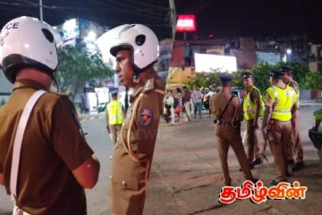 கல்முனையில் பொலிஸாரினால் நடாத்தப்பட்ட விசேட சோதனை நடவடிக்கை