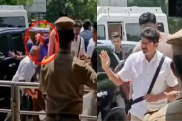 விஜய்யை நெருங்கிய நபரின் தலையில் துப்பாக்கியை வைத்த பாதுகாவலர் - விமான நிலையத்தில் பரபரப்பு