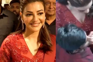 ஏய் எங்க கை வைக்கிற? மோசமாக நடந்த நபர்.. கடுப்பான காஜல் அகர்வால் - இதோ வீடியோ