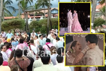 ශ්‍රී ලංකාවේ පැවැත්වූ බිලියනපති ඩුබායි යුවළගේ ඉන්දීය මංගල උත්සවය. - (VIDEO)