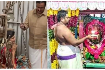 முருகனிடம் மனம் உருகி வேண்டிய அன்புமணி- சௌமியா அன்புமணி!