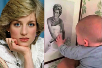 இளவரசி டயானாவிடம் கொஞ்சிக்கொஞ்சி பேசிய பேரன் ஆர்ச்சி!