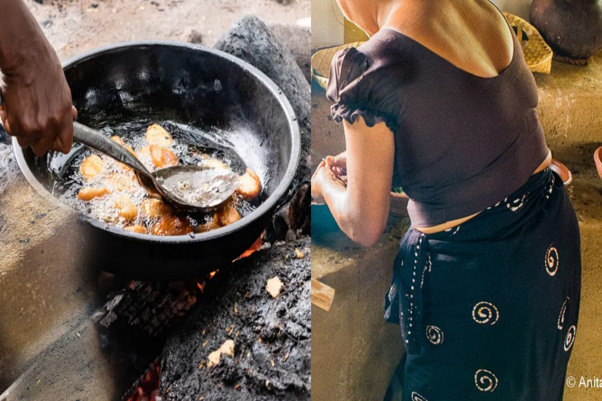 பலகாரம் சுட்ட பெண் பரிதாப மரணம்! | Woman Frying Snacks Dies Fire New Year