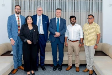 ஐக்கிய இராச்சியத்தின் இந்து பசுபிக் பிராந்திய பணிப்பாளர் மற்றும் தேசிய மக்கள் சக்திக்கு இடையிலான சந்திப்பு...