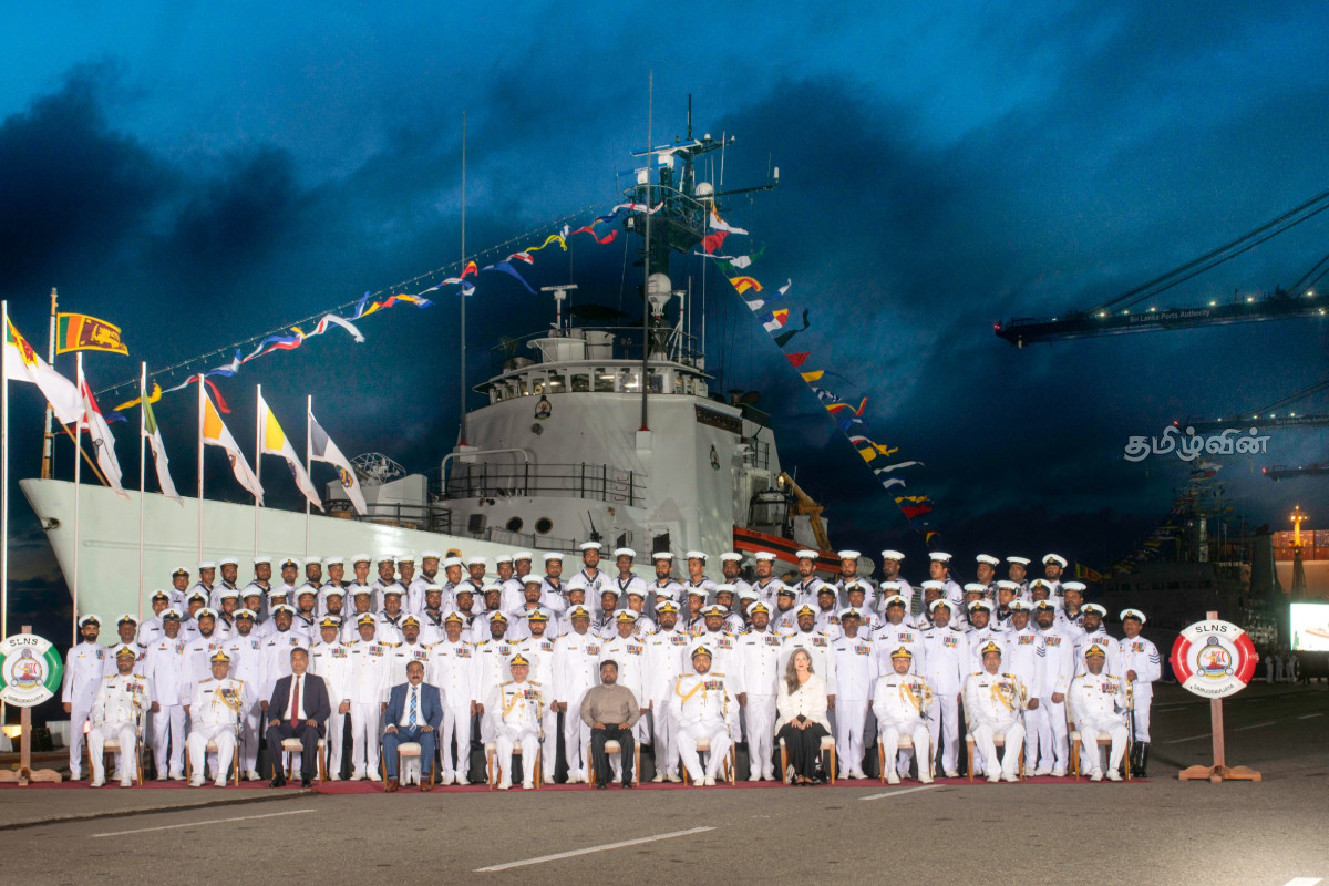கடற்படையில் உத்தியோகபூர்வமாக இணைந்த சமுத்ரவிஜய கப்பல் | Ship Samudra Vijaya Officially Joins The Navy