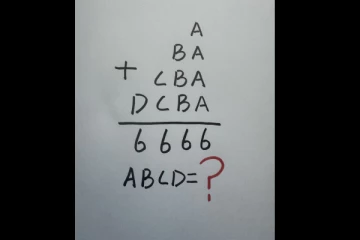 Brain Teaser Maths: இந்த புதிரில் A,B,C,D என்பதற்கான விடையை கண்டுபிடிக்க முடியுமா?