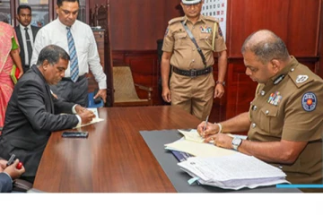 அரசாங்க நிறுவனங்கள் சிலவற்றுடன் இலங்கை பொலிஸ் திணைக்களம் ஒப்பந்தம்