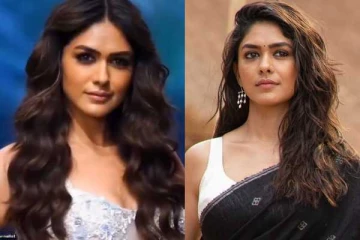 மாடல்களுக்கே டஃப் கொடுக்கும் அழகில் நடிகை மிருணாள் தாகூர்..வீடியோ..