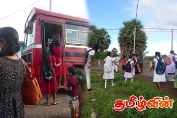 பழுதடைந்து காணப்படும் அரச பேருந்து! பரீட்சை எழுதும் மாணவர்கள் அவதி