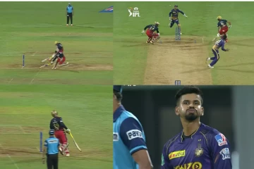 ஓடாமல் நின்ற தினேஷ் கார்த்திக்! அவரிடம் ஓடி வந்த எதிரில் நின்ற பேட்ஸ்மேன்.. ரன் அவுட்டில் தப்பிய வீடியோ