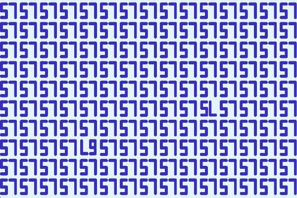 நீங்கள் ஒரு மேதையா? இதில் வித்தியாசமான இலக்கங்கள் எங்கே உள்ளது? | Optical Illusion Iq Test Spot The Different Number