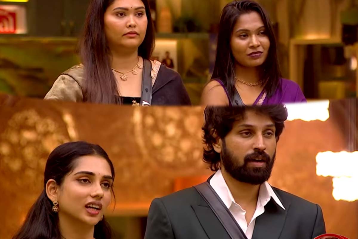 Bigg Boss 10: முதல் குறும்படத்தை போட்டு வெளியேற்றப்பட்ட போட்டியாளர்கள்! அதிரடி காட்டிய விஜய்சேதுபதி | Bigg Boss 10 Sudden Two Eviction Viral Promo Bigg Boss 10: முதல் குறும்படத்தை போட்டு வெளியேற்றப்பட்ட போட்டியாளர்கள்! அதிரடி காட்டிய விஜய்சேதுபதி | Bigg Boss 10 Sudden Two Eviction Viral Promo