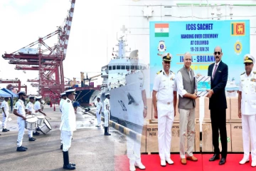 கொழும்பு துறைமுகத்தை வந்தடைந்தது இந்திய போர் கப்பல் கப்பல்