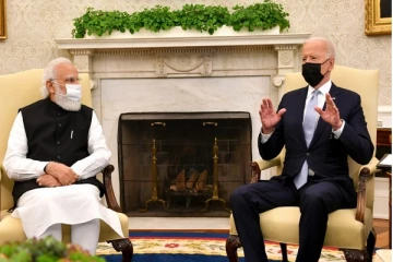 இந்திய பிரதமர் மோடி- அமெரிக்க ஜனாதிபதி ஜோ பைடன் சந்திப்பு