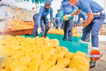 කල්පිටිය මුහුදු තගයෙන් මත්ද්‍රව්‍ය පිරවූ බෝට්ටුවක් හමුවේ