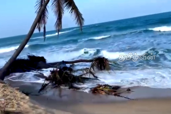 சுண்டிக்குளத்தில் உள்வரும் கடல் | The Sea Entering Chundikulam
