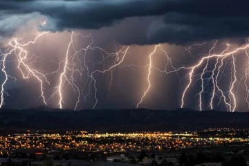 සවස්වරුවේ කාලගුණයෙන් අවදානම් නිවේදනයක්.