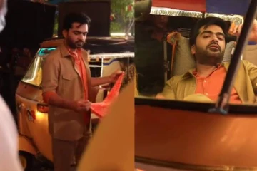 தெருவின் ஆட்டோ ஓட்டுனரான சிம்பு..செம்ம ட்ரெண்டிங் வீடியோ